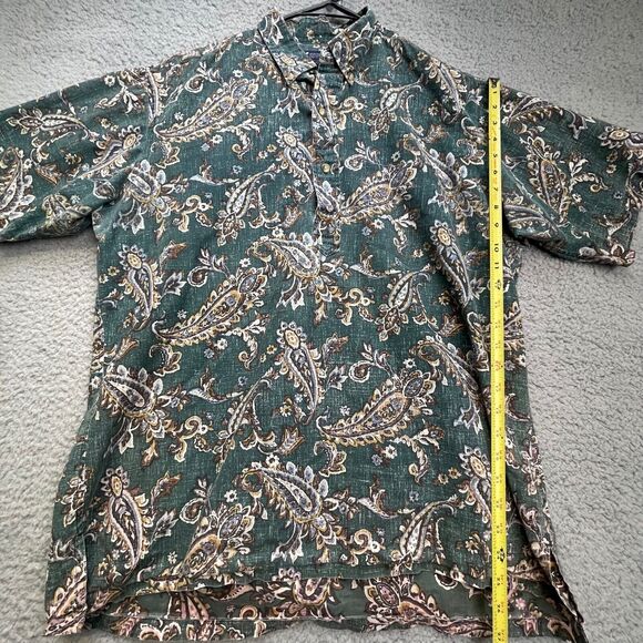 Ono & Company Hawaiian Shirt Mens Large by Liberty House Aloha Button Up - Picture 9 of 12